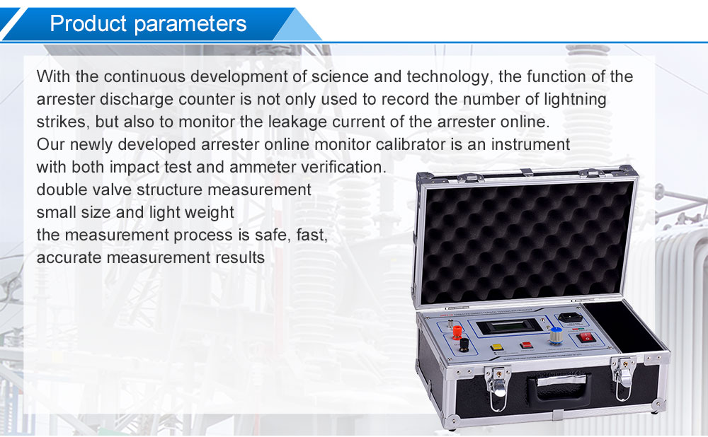 Máy kiểm tra bộ đếm phóng điện Arrester