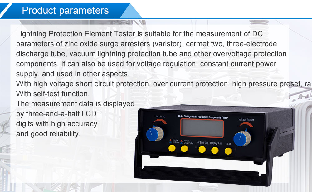 Lightening Protection Components Tester