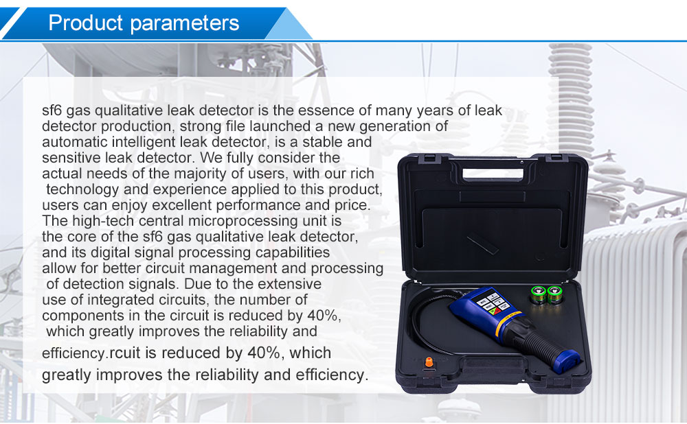 SF6 Gas Leak Tester