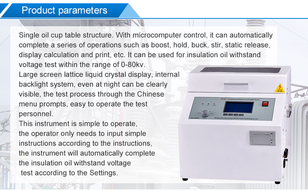 Oil BDV Tester