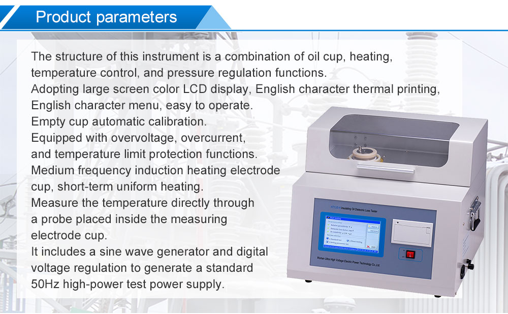 Oil Dielectric Loss Tester