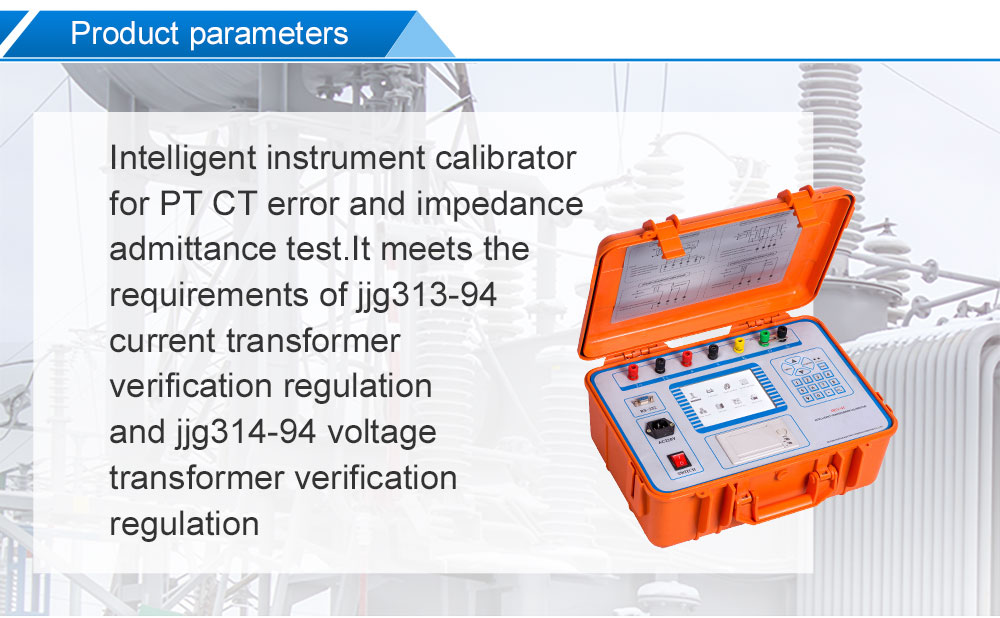 Sistema de calibración CT PT