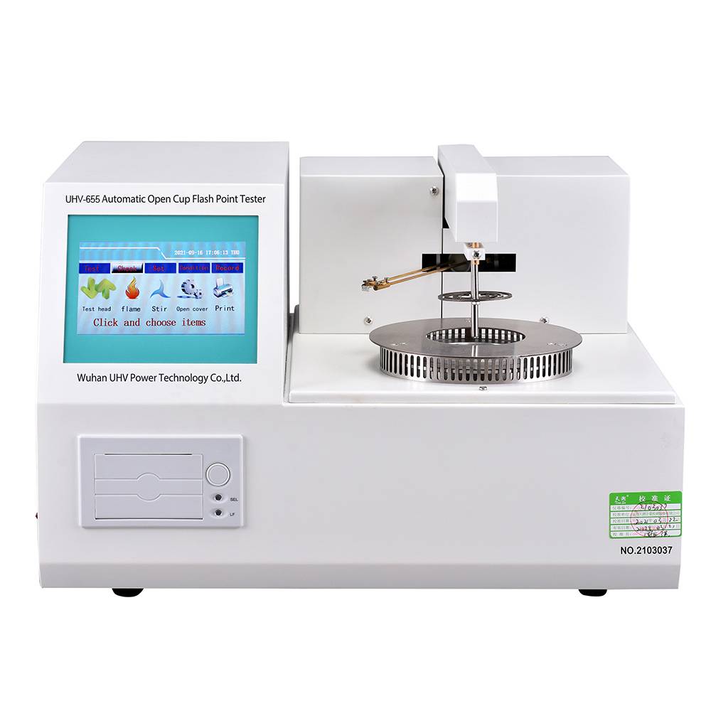 Automatic Open Cup Flash Point Tester 4 Automatic Open Cup Flash Point Tester 4