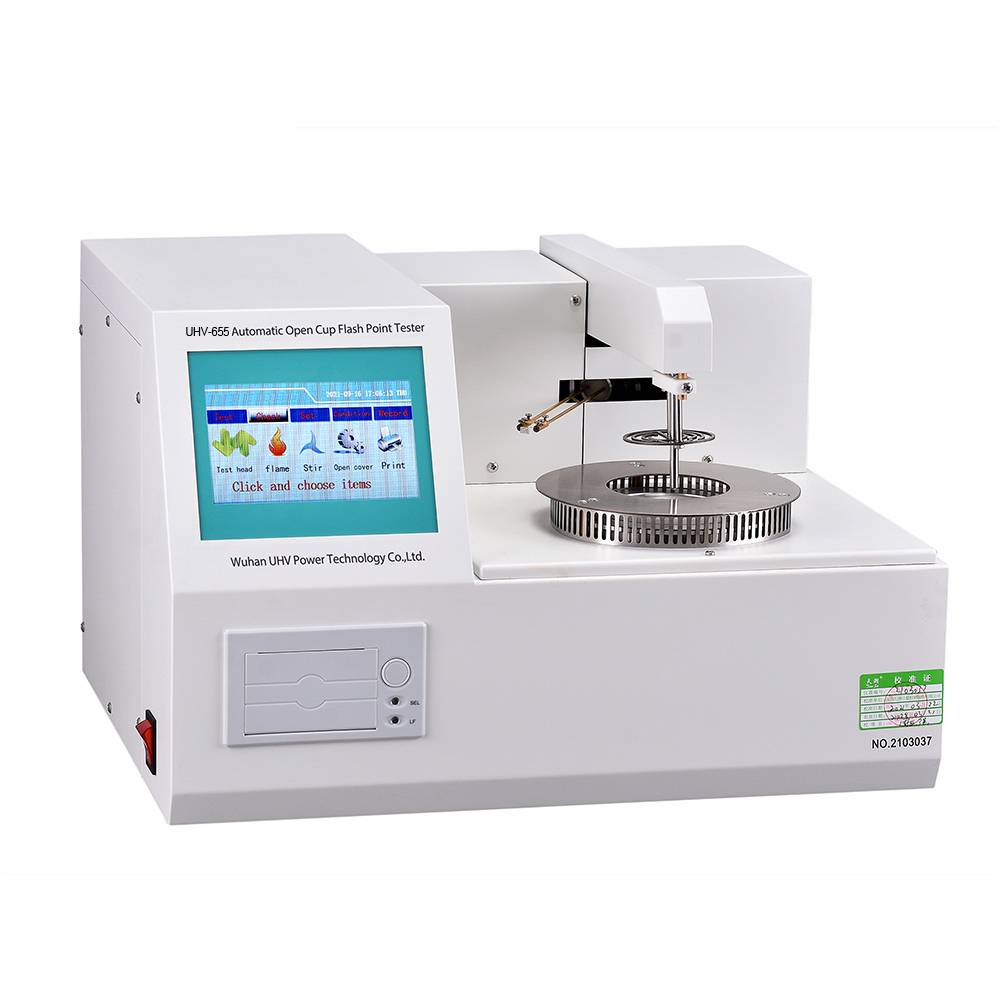 Automatic Open Cup Flash Point Tester 5 Automatic Open Cup Flash Point Tester 5