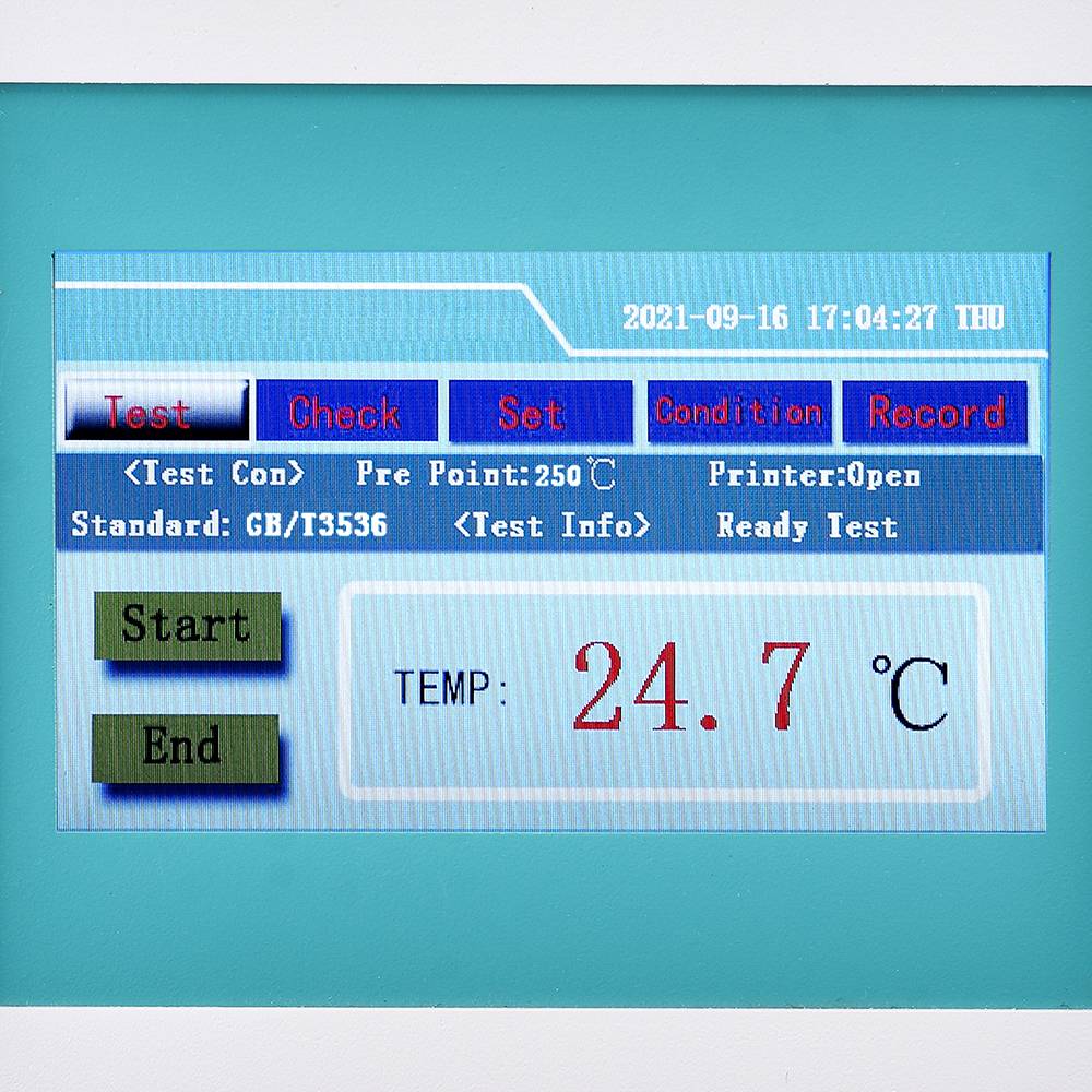 Automatic Open Cup Flash Point Tester 6 Automatic Open Cup Flash Point Tester 6