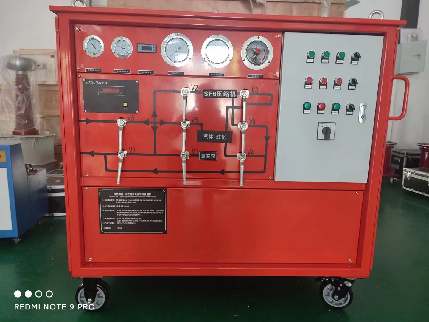 Gas Recovery Filling Tester Gas Recovery Filling Tester