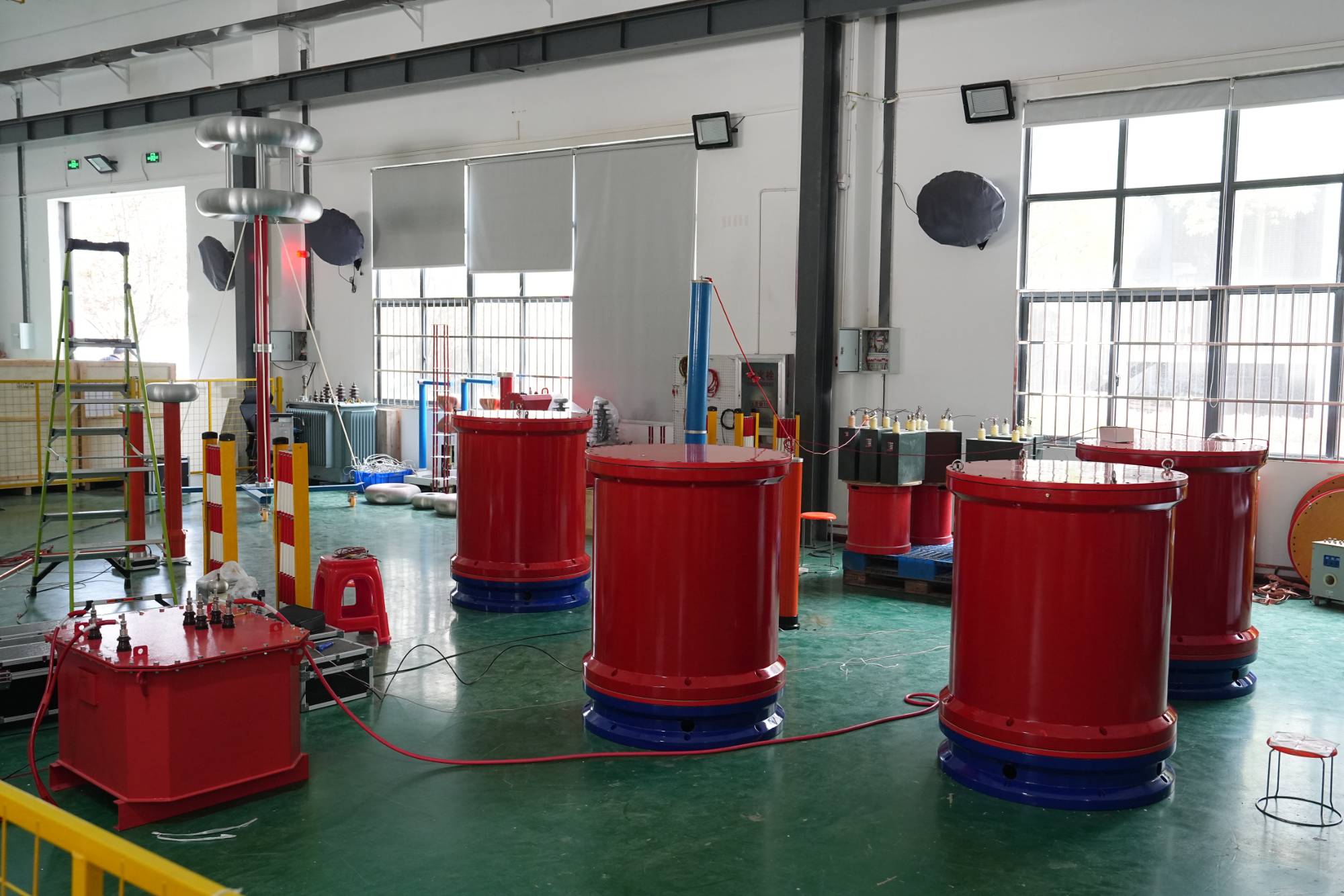series resonance test device